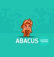 character of the abacus vector image vector image
