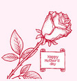 happy mother day vector image