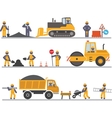 construction workers vector image vector image