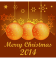 merry christmas background vector image