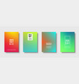 modern abstract background with geometric shapes vector image