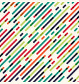 abstract seamless diagonal red green and blue vector image vector image