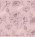 rose pattern 2 vector image vector image