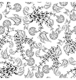 seamless floral pattern vector image