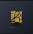 2021 new year logo vector image