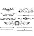 decorative elements vector image