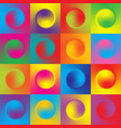 seamless colorful background with multicolor vector image vector image