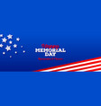memorial day - national american holiday vector image vector image