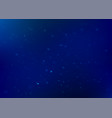 blue abstract background glitter particles vector image
