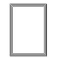 decorative linear frame vector image vector image