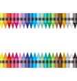 border crayon vector image
