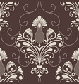 damask seamless pattern element vector image