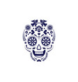 day of the dead dia de los muertos background vector image vector image