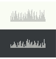 music sound wave vector image