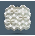 seamless abstract hexagon background vector image vector image