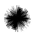 grunge spiral stamp vector image