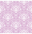 seamless white lace vector image vector image