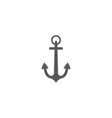 anchor icon logo template vector image