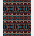 knitted indian rug paisley ornament seamless vector image vector image