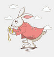 hare from wonderland vector image vector image