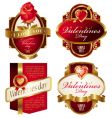 valentines frames vector image vector image
