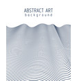 abstract background with wavy lines pattern vector image
