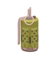 explosive lethal smoke grenade cartoon vector image
