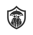 family life insurance icon image vector image vector image