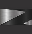 metal texture background vector image vector image