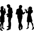 business people vector image