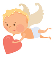cupid angel vector image vector image