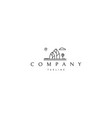 logo on which an abstract image vector image