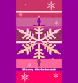 merry christmas celebration background vector image