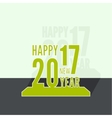 2017 happy new year vector image