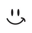 smile emoji icon design template isolated vector image