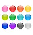 web button set vector image