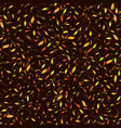 seamless repeating autumn pattern twigs vector image