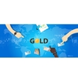 old coin price market hand holding money vector image