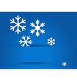 christmas and new year background vector image vector image