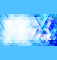 geometric polygonal background vector image