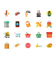 sale icon set vector image