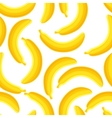 seamless pattern of bananas vector image vector image