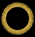 gold glitter texture vector image