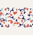abstract seamless pattern design with random vector image