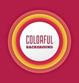 colorful abstract gradient background with text vector image vector image
