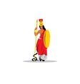 athena sign mythological greek goddess of wisdom vector image vector image