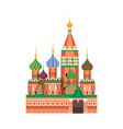 st basils cathedral vector image vector image