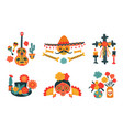 dead day compositions set vector image