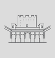 alhambra vector image