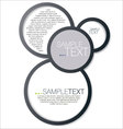 banner speech bubble vector image vector image